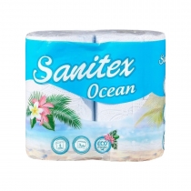 Тоалетна хартия Санитекс / Sanitex Ocean х 36 броя в стек / цена за стек /