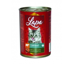 ЛАПА КОТКА 415 ГР ГОВЕЖДО х 20 бр стек /08.11.2026