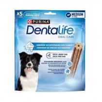 Лакомство за кучета от средни породи Purina Dentalife, 12-25 килограма