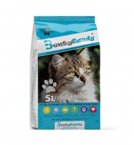 Котешка тоалетна бентонит Бенти Сенди / Benty Sandy 5 литра с аромат на марсилски сапун