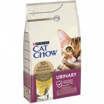 Храна за котки Кет Чоу / Cat Chow Urinary Tract 1.5 килограма с вкус на пилешко месо