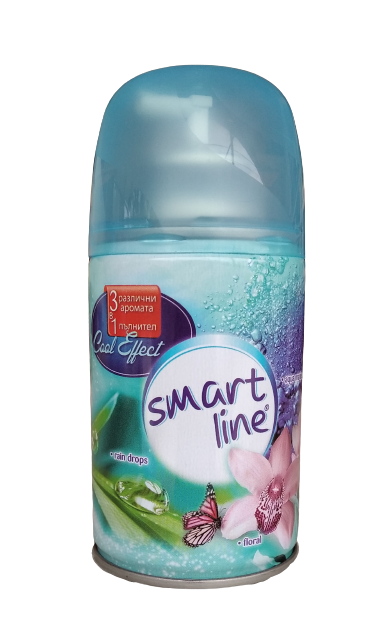 Освежител / ароматизатор за въздух Smart Line 3 в 1 - пълнител за машинка 260 милилитра