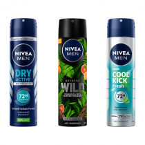 Мъжки дезодорант спрей Нивеа / Nivea 150 милилитра, различни видове
