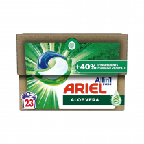 Капсули за пране Ариел / Ariel х 23 броя за бели и цветни дрехи с аромат на алое вера
