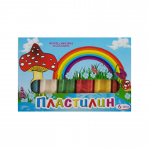 Пластилин 6 цвята