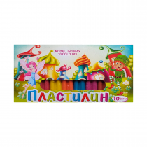 Пластилин 10 цвята