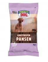 Лакомство за куче Перфекто Дог Ленти / Perfecto Dog Kaustreifen с вкус на шкембе 200 грама