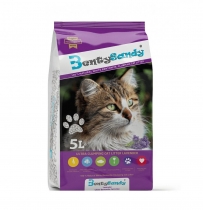 Котешка тоалетна бентонит Бенти Сенди / Benty Sandy 5 литра с аромат на лавандула