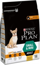 Храна за кучета Про План / Pro Plan Small & Mini Adult Optibalance 3 килограма с вкус на пилешко месо