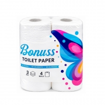 Тоалетна хартия Бонус / Bonuss х 36 броя в стек