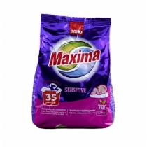 Концентриран прах за пране Сано Максима / Sano Maxima Sensitive 1.250 килограма, 35 дози