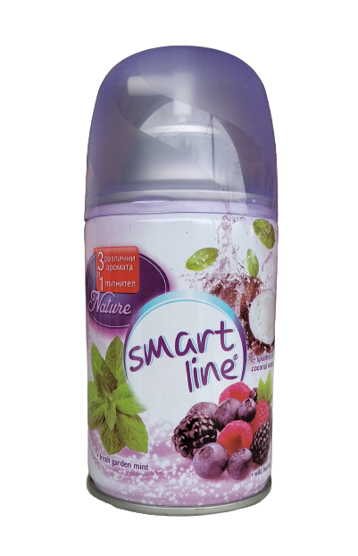 Освежител / ароматизатор за въздух Smart Line 3 в 1 - пълнител за машинка 260 милилитра