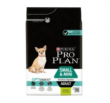 Храна за кучета Про План / Pro Plan Optidigest Small & Mini Adult Sensitive Digestion 3 килограма с вкус на агнешко месо