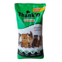Суха храна за кучета Тенк ю / Thank"Q 20 килограма с вкус на говеждо месо