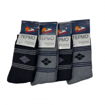 Мъжки чорапи термо високи