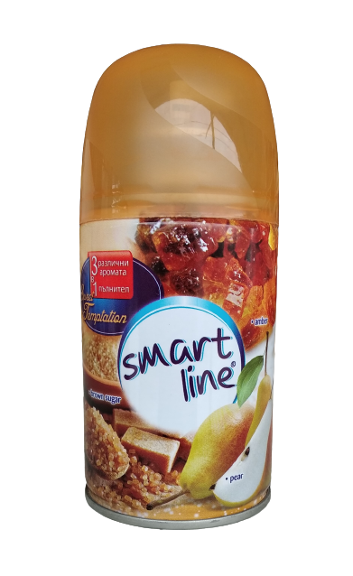 Освежител / ароматизатор за въздух Smart Line 3 в 1 - пълнител за машинка 260 милилитра